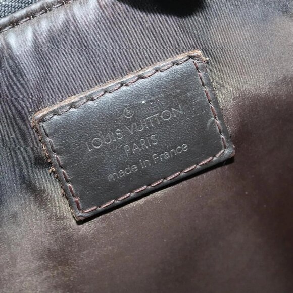 LOUIS VUITTON Damier Geant Trousse Albatross Bag Black Noir M93091 Auth bs28837 - Picture 10 of 16